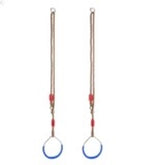 Huitich adjustable gymnastic rings with straps for strength training and fitness exercises